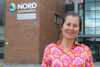 Portrett Dorthe Eide utenfor Nord Universitet